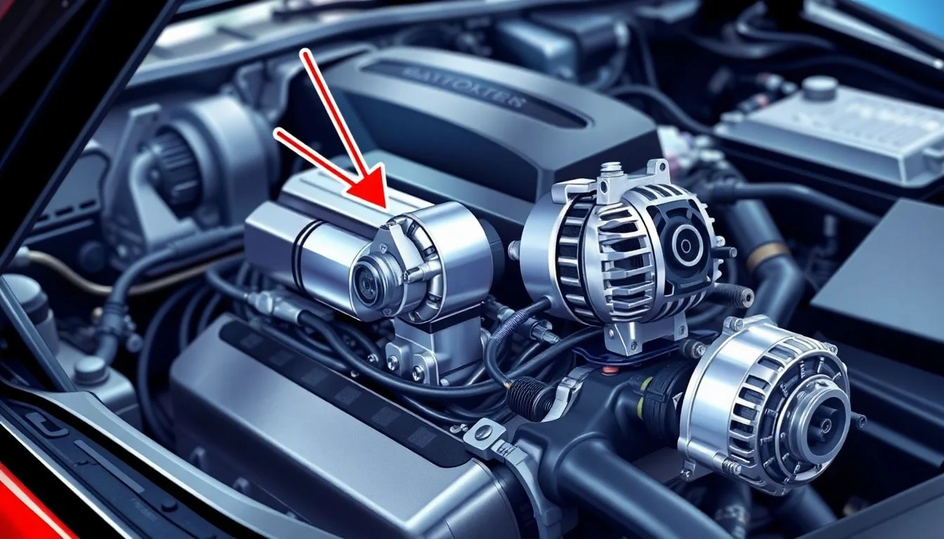 The Difference Between a Starter Motor and an Alternator – Explained Simply 2 alternator and starter motor image